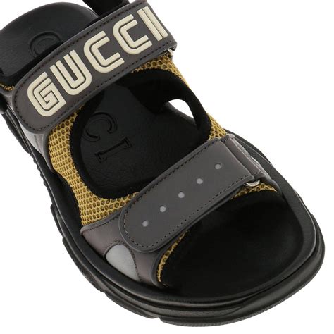 ebay gucci sandals men 9|Gucci men's slip on sandal.